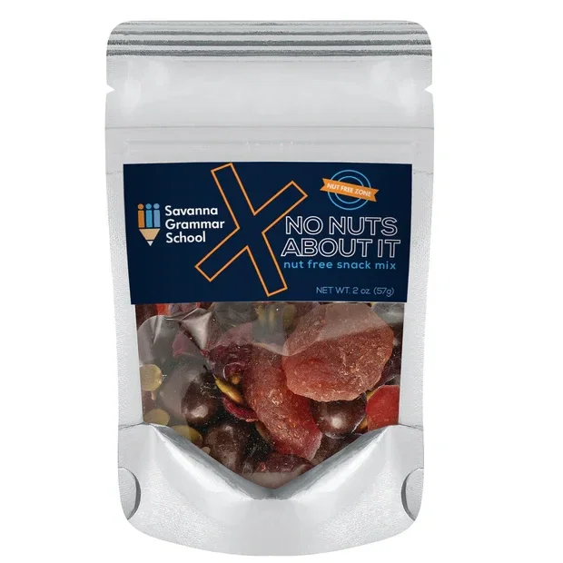 Nutrient-Packed Clear Snack Pouches — view 8