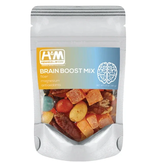 Nutrient-Packed Clear Snack Pouches — view 14