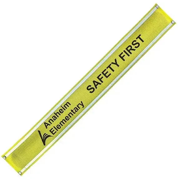 Nylon Reflective Snap Band — view 4
