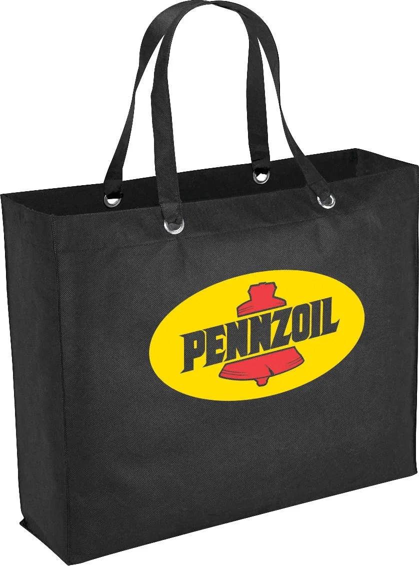 Oak Non-Woven Shopper Tote — view 3
