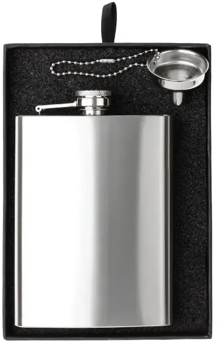 Personalized Flask and Funnel Gift Set - 8 oz. — view 2