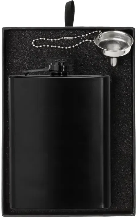 Personalized Flask and Funnel Gift Set - 8 oz. — view 3