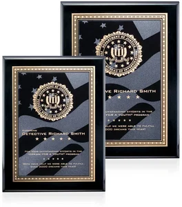 Oakleigh Stars & Stripes Plaque