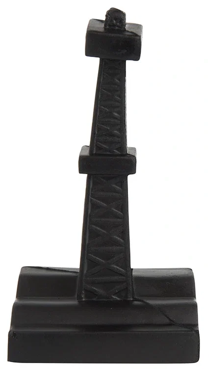 Imprinted Oil Derrick Stress Reliever — view 2