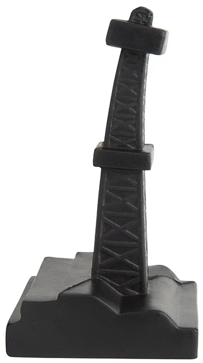 Imprinted Oil Derrick Stress Reliever — view 3