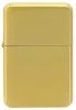 Personalized Logo Oil Flip Top Wick Lighter (Oil Not Included) in Gold
