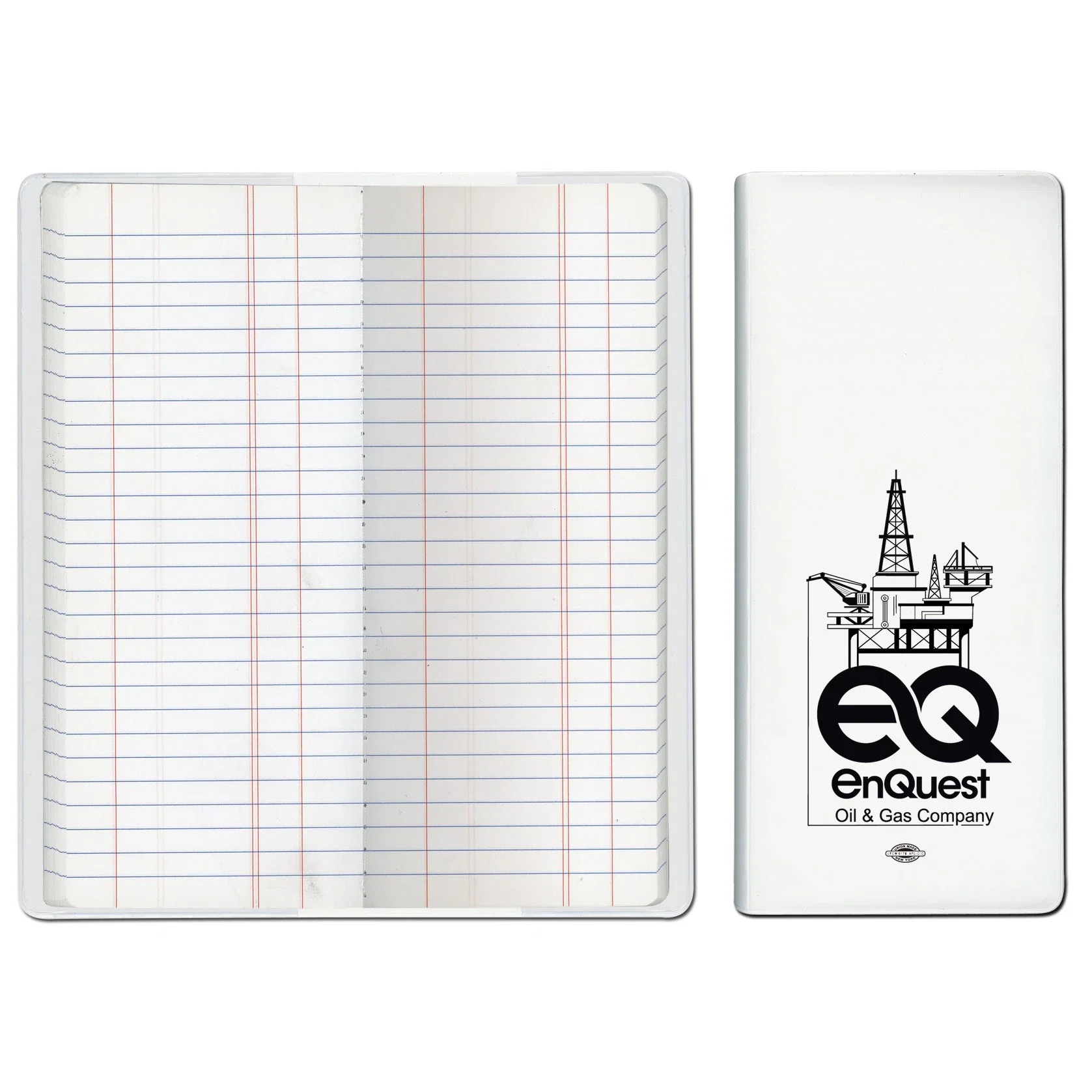 Oil & Pipe Long Tally Book (Standard Vinyl) — view 2