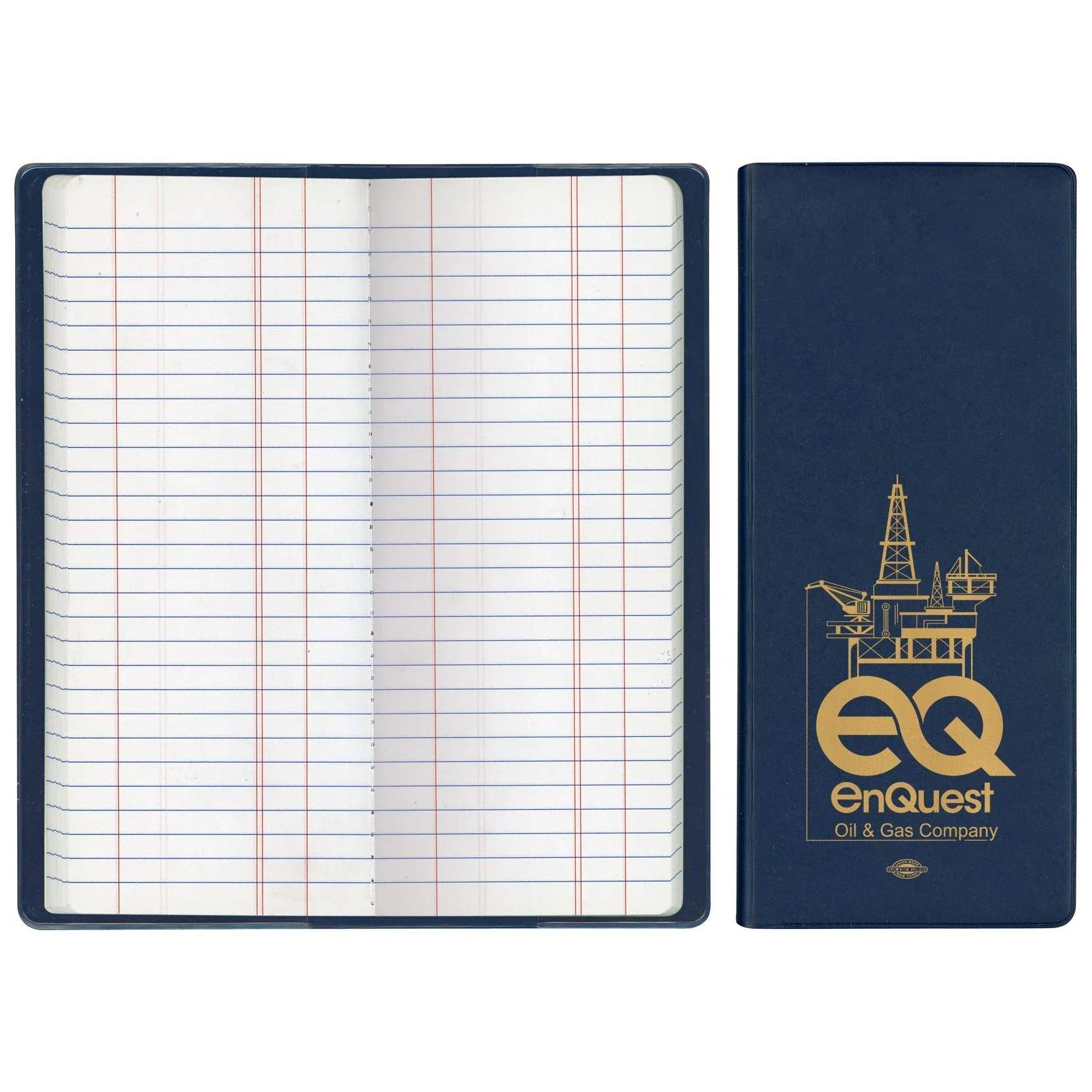 Oil & Pipe Long Tally Book (Standard Vinyl) — view 4