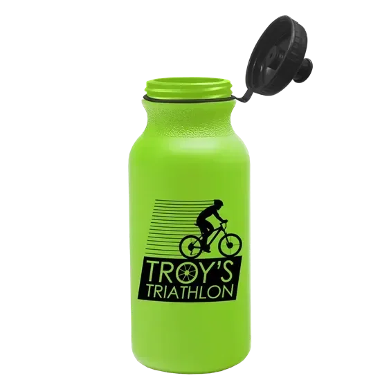 Omni Bike Bottle with Tethered Push-Pull Lid (20 oz.)