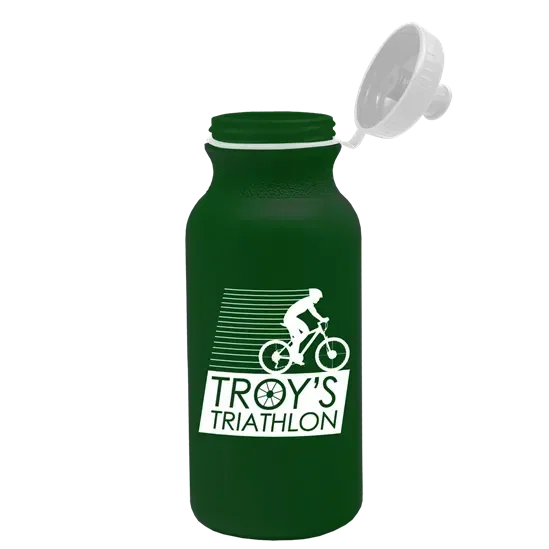 Omni Bike Bottle with Tethered Push-Pull Lid (20 oz.) — view 19
