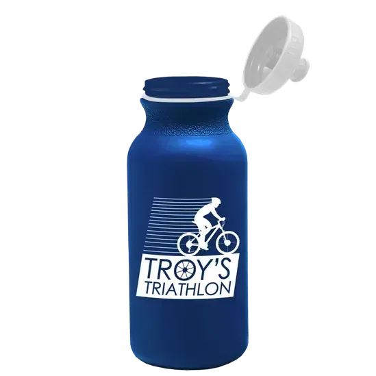 Omni Bike Bottle with Tethered Push-Pull Lid (20 oz.) — view 24