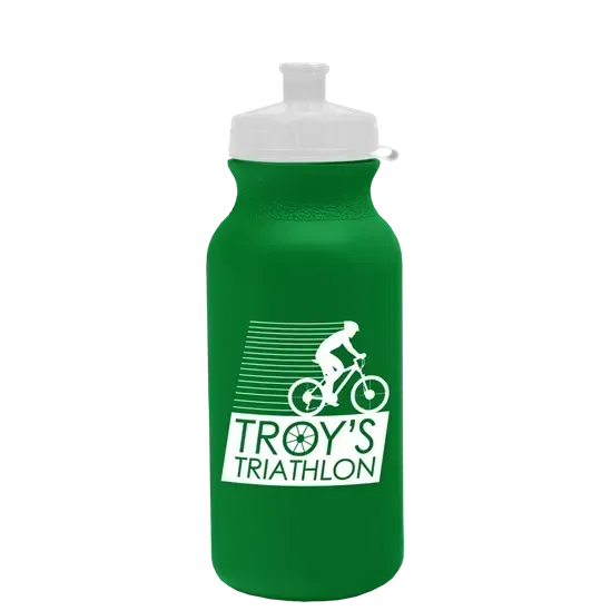 Omni Bike Bottle with Tethered Push-Pull Lid (20 oz.) — view 4