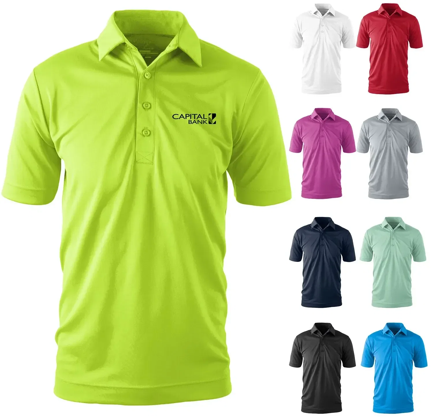 Symbol Polo (Custom Branded Logo) — view 3