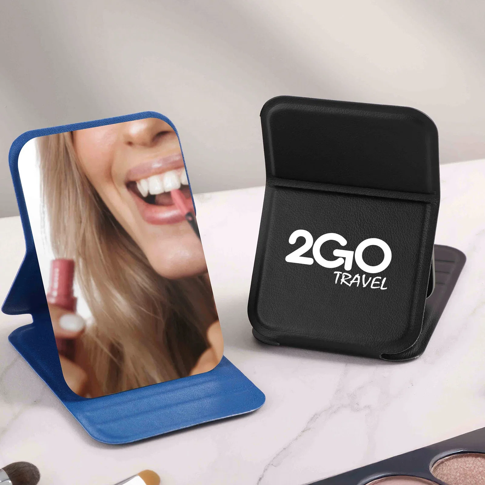 On The Go Mirror Stand