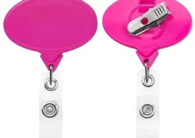 Custom JUMBO Oval Badge Reel — view 4