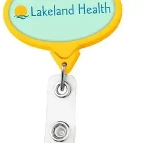 Custom JUMBO Oval Badge Reel — view 7