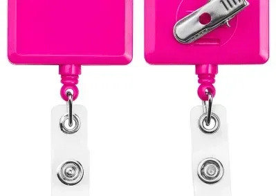 Custom Alligator Clip Badge Reel — view 2