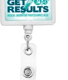 Custom Alligator Clip Badge Reel — view 3