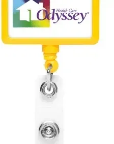 Custom Alligator Clip Badge Reel — view 7