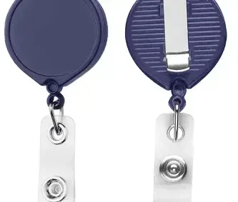 Custom Logo Badge Reel with Lanyard Attachment — view 5