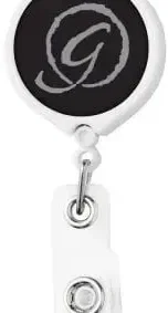 Custom Logo Badge Reel with Lanyard Attachment — view 8