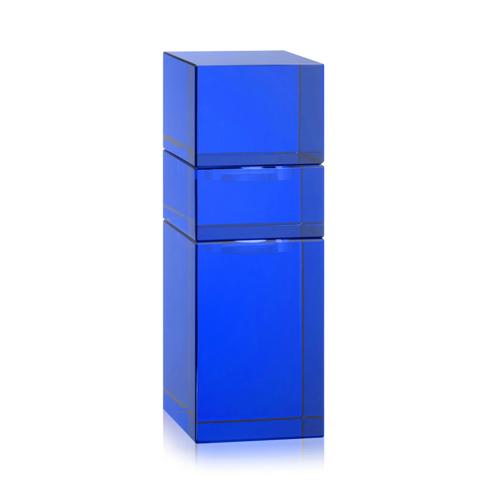 Personalized Optical Crystal Stacker Block for the Tofino Milestone Tower, with your logo for retirement presentations