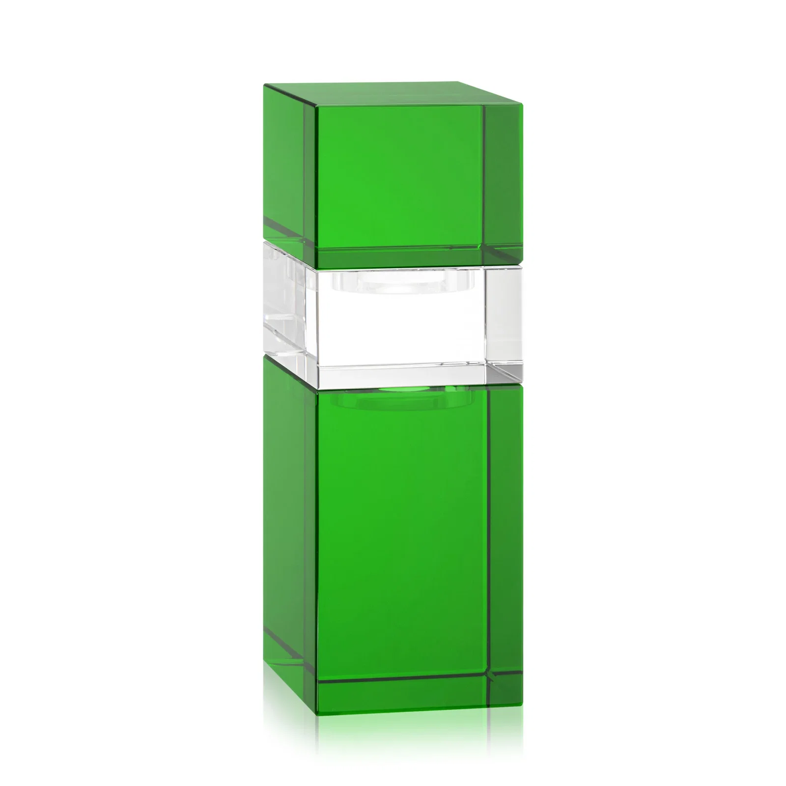 Personalized Optical Crystal Stacker Block for the Tofino Milestone Tower, with your logo for dealer and partner awards
