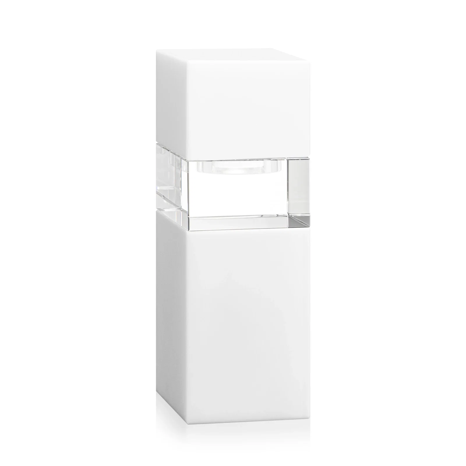 Promotional Optical Crystal Stacker Block for the Tofino Milestone Tower, with your logo for safety achievement programs
