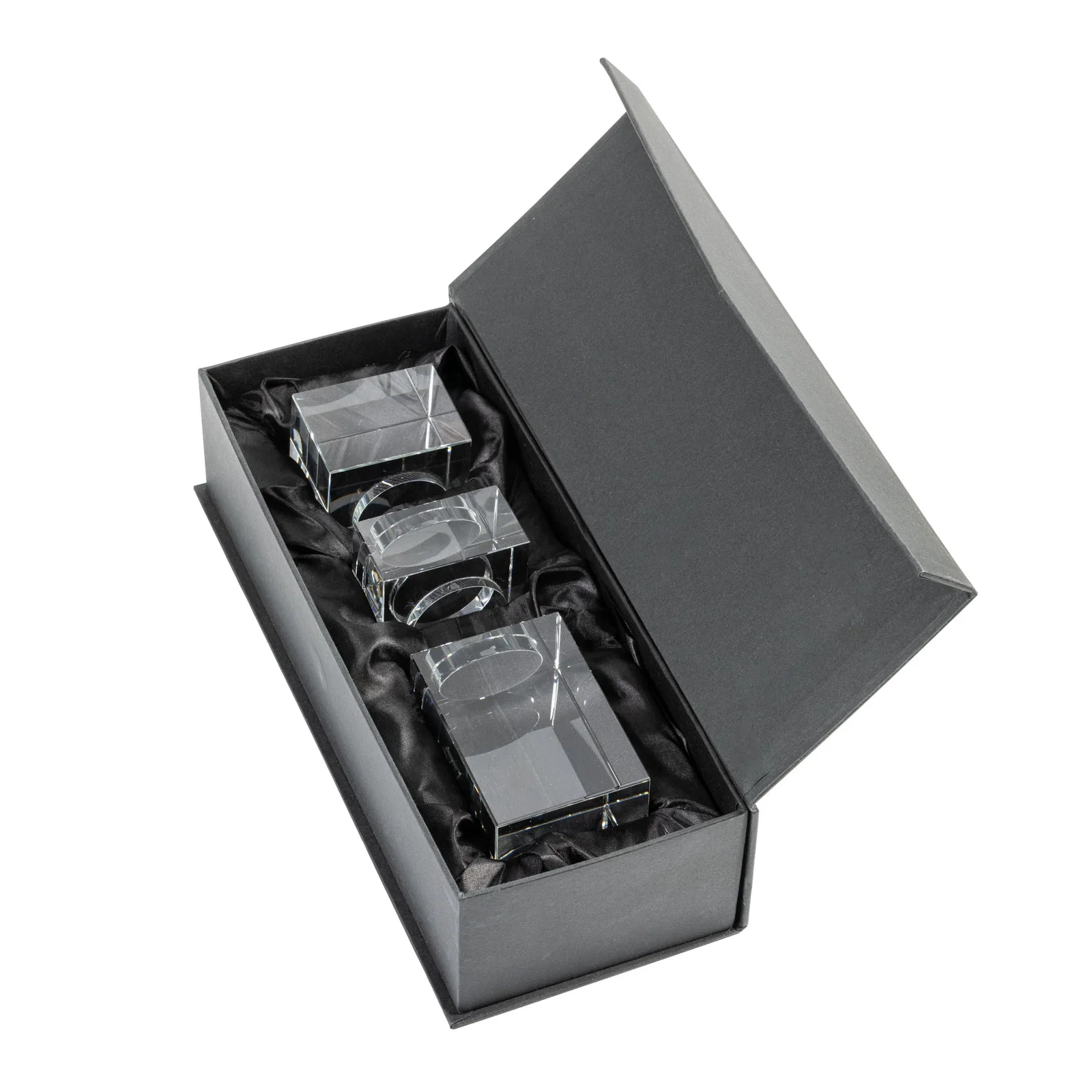 Personalized Optical Crystal Stacker Block for the Tofino Milestone Tower for graduation ceremonies