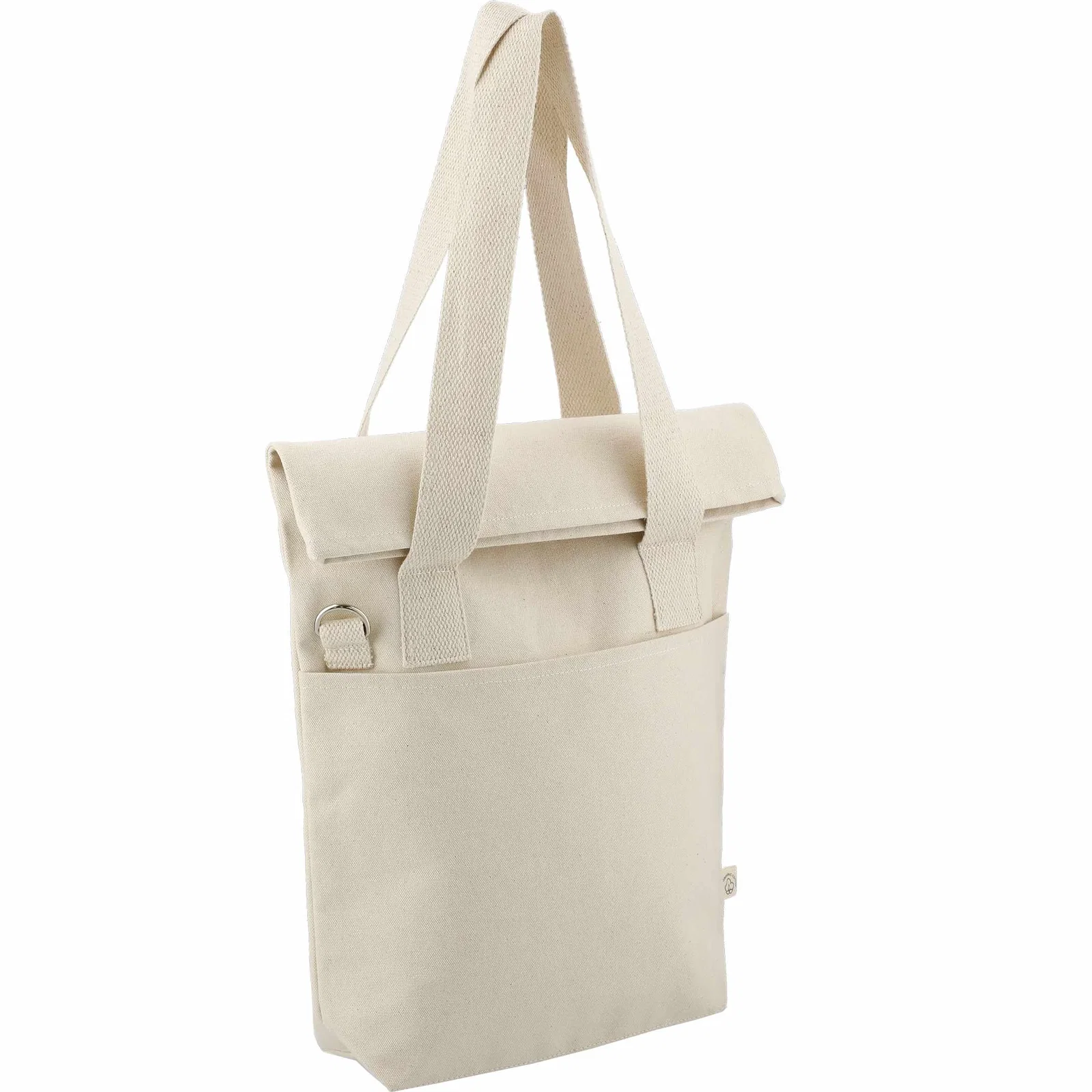 16 oz Organic Cotton Commuter Tote — view 10