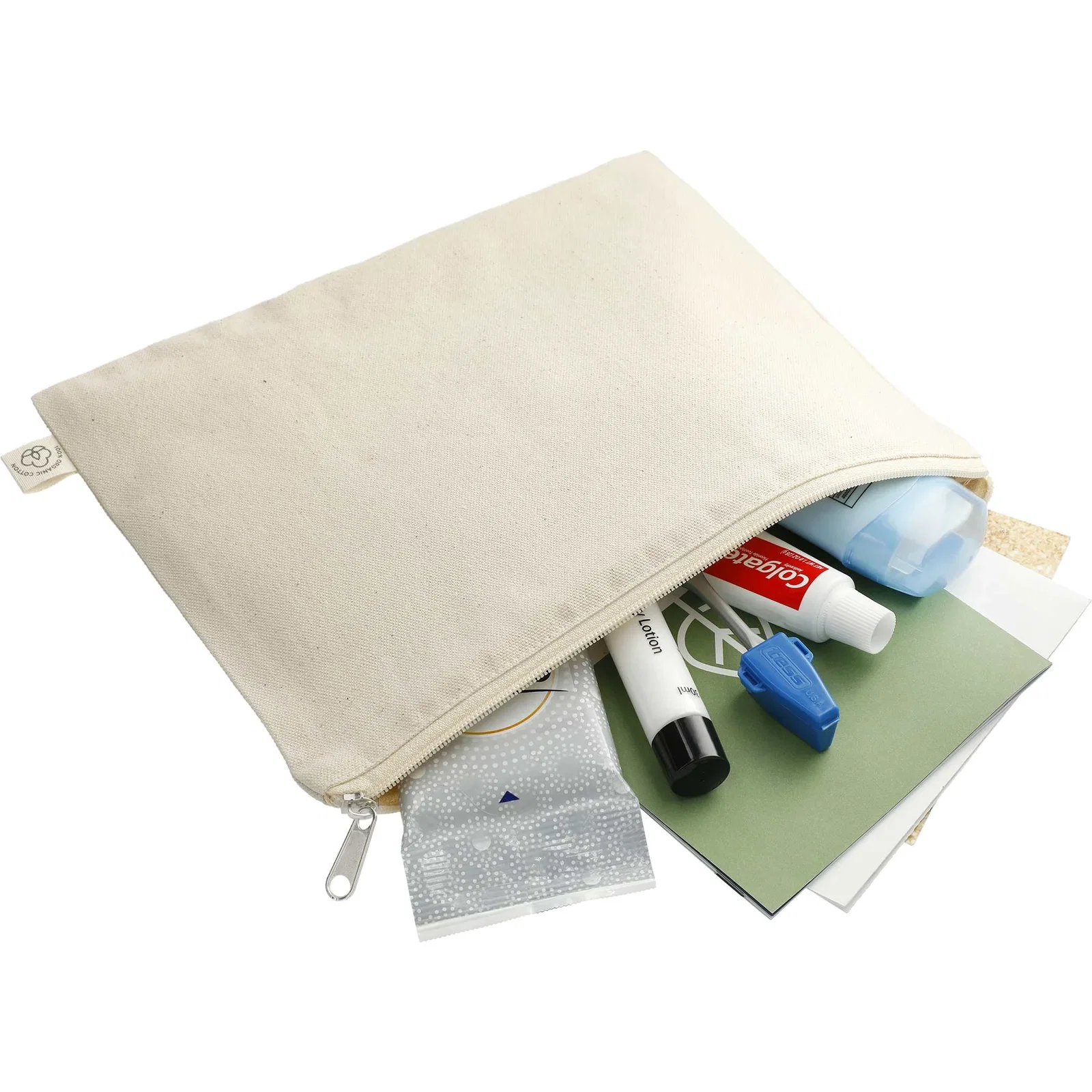 Personalized Organic Cotton Travel Pouch — view 11