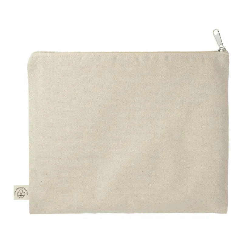 Personalized Organic Cotton Travel Pouch — view 2