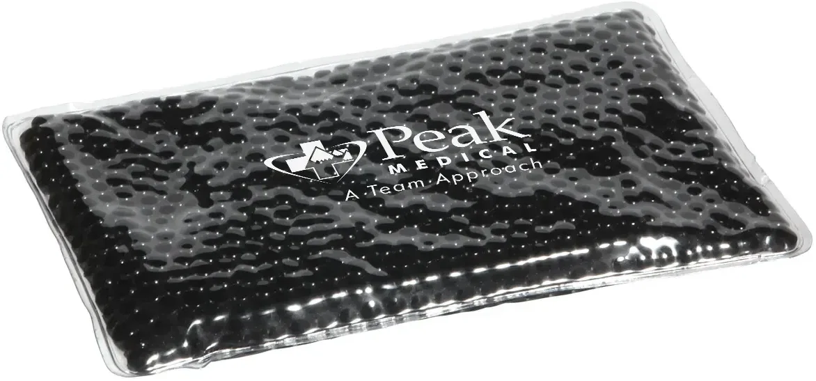 Promotional Aqua Pearls therapy pack, close-up of gel pearl fill detail