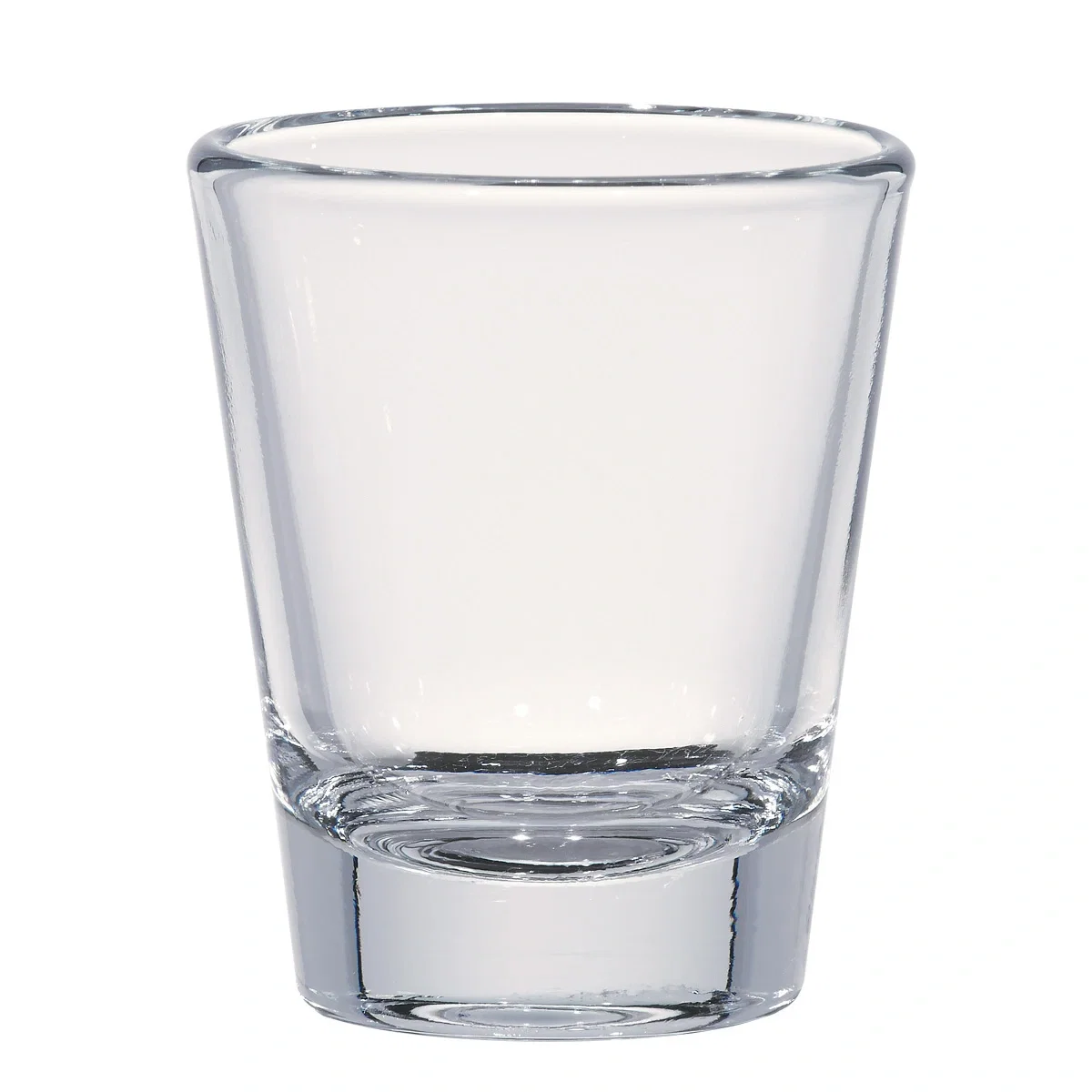 Thick base of the small whiskey shooter
