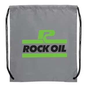 Custom Oriole Drawstring Bag - 210D Polyester