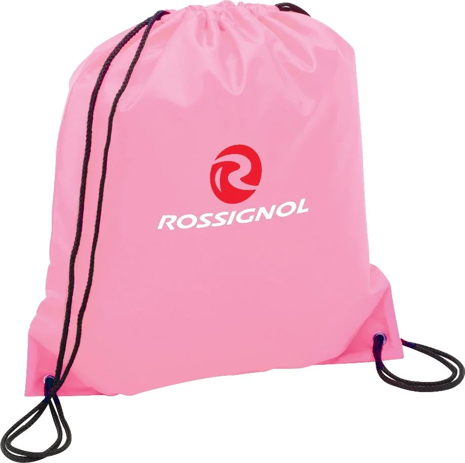 Custom Oriole Drawstring Bag - 210D Polyester — view 105