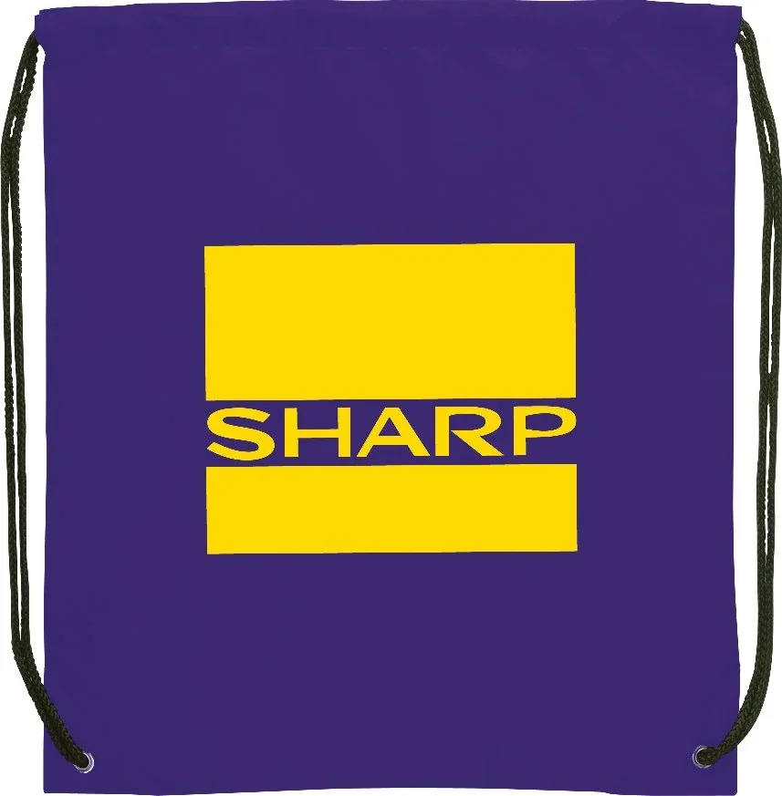 Custom Oriole Drawstring Bag - 210D Polyester — view 110