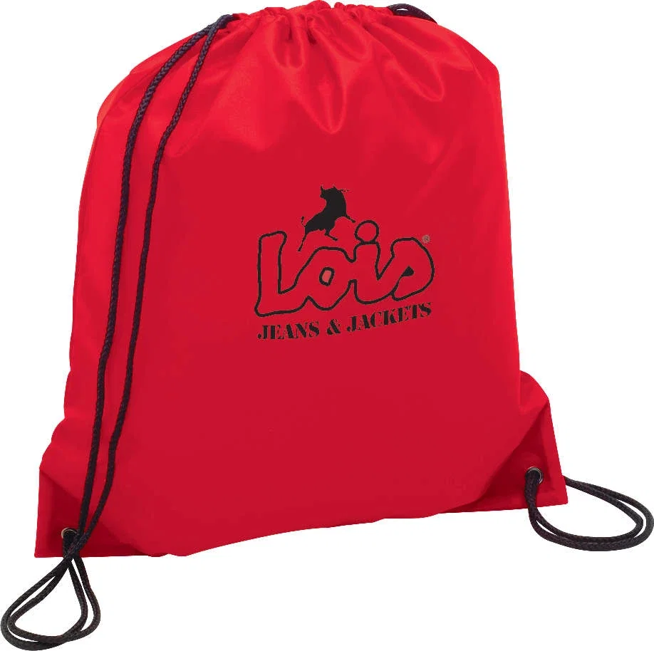 Custom Oriole Drawstring Bag - 210D Polyester — view 113