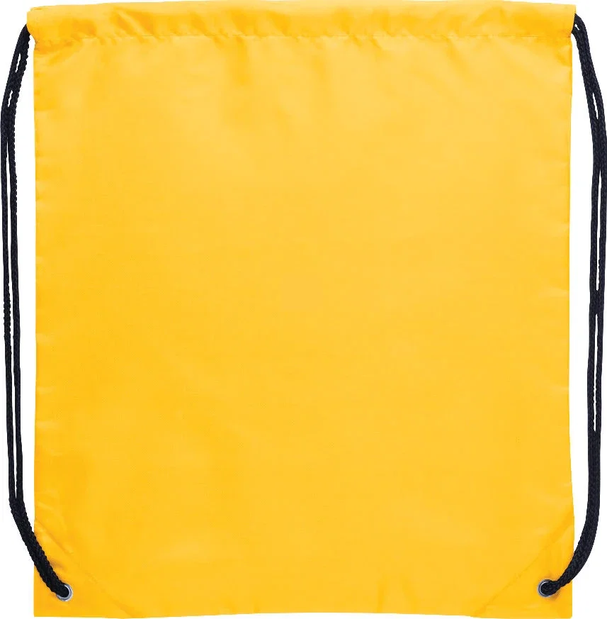 Custom Oriole Drawstring Bag - 210D Polyester — view 117