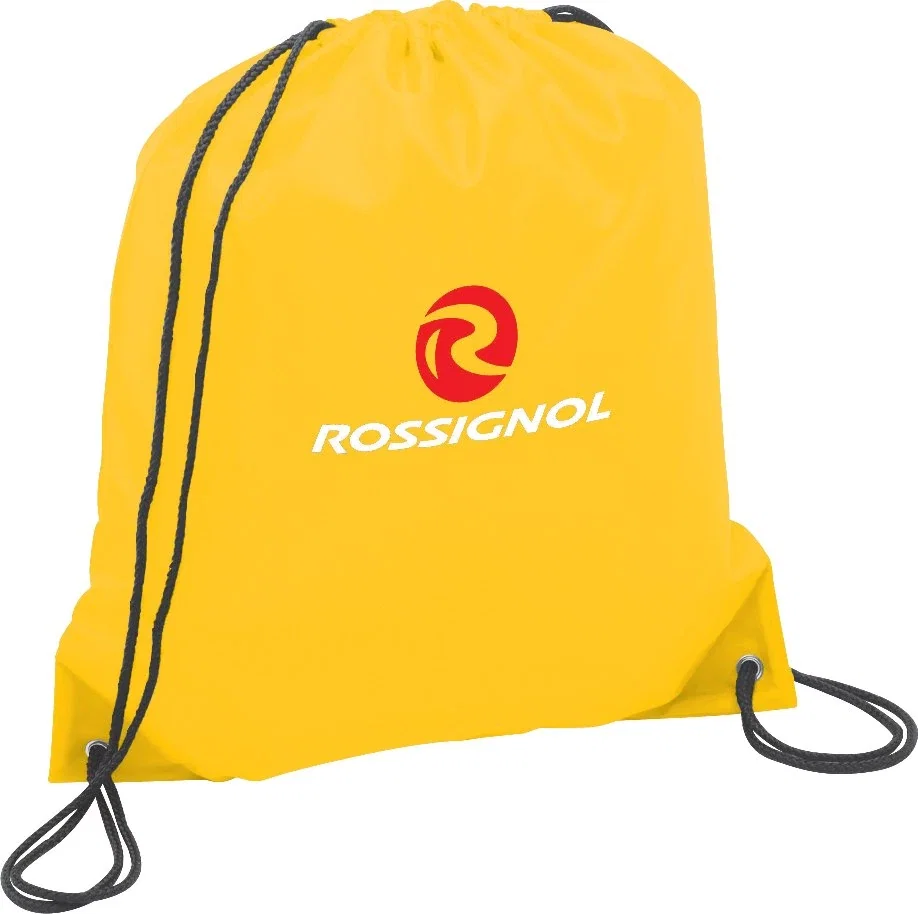 Custom Oriole Drawstring Bag - 210D Polyester — view 118