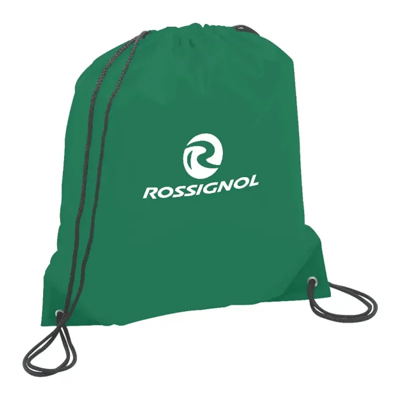 Custom Oriole Drawstring Bag - 210D Polyester — view 18