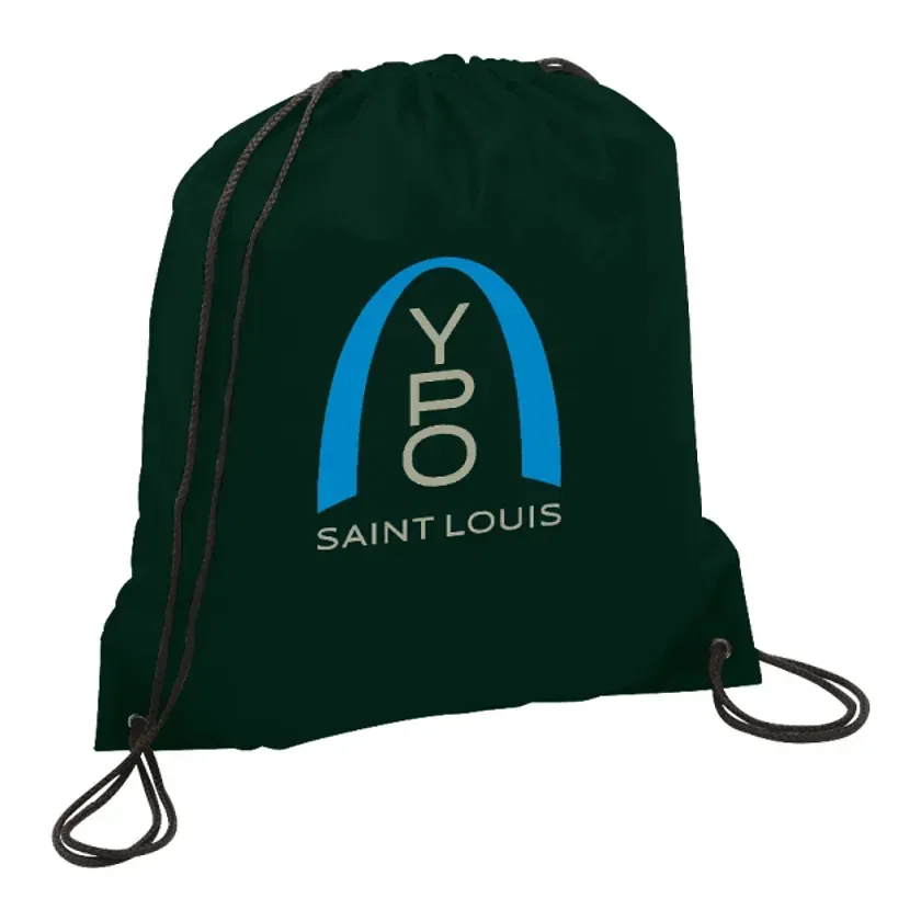 Custom Oriole Drawstring Bag - 210D Polyester — view 19