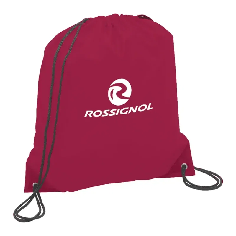 Custom Oriole Drawstring Bag - 210D Polyester — view 28
