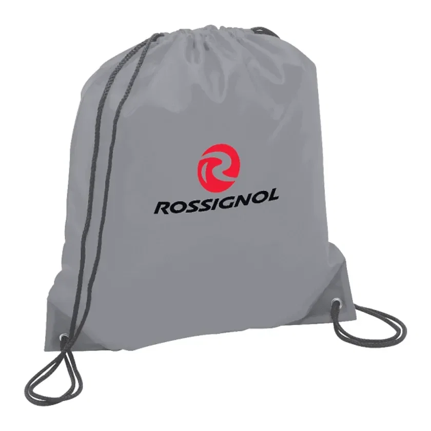 Custom Oriole Drawstring Bag - 210D Polyester — view 3