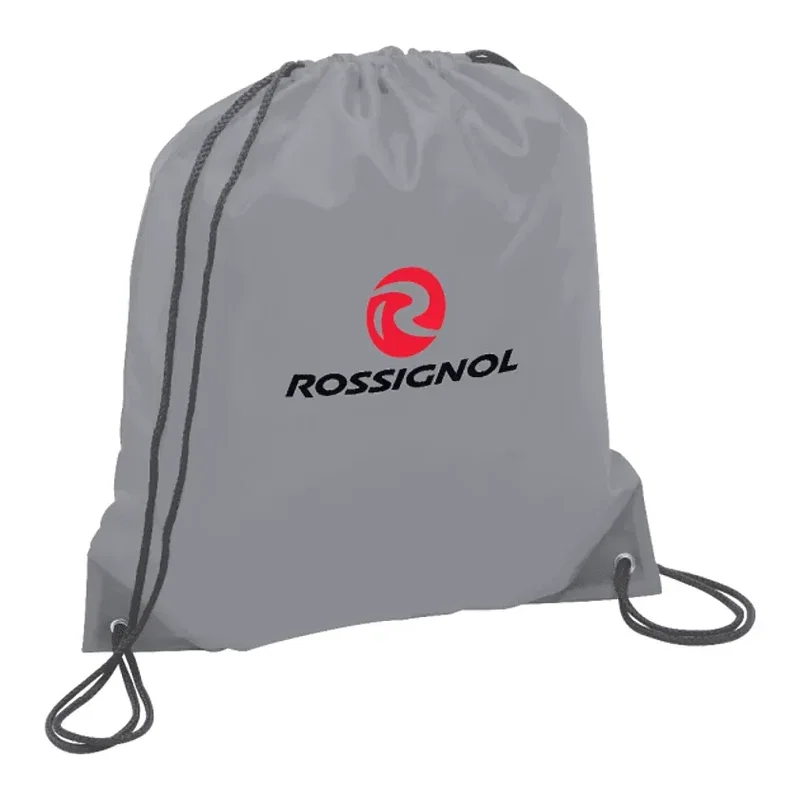 Custom Oriole Drawstring Bag - 210D Polyester — view 3