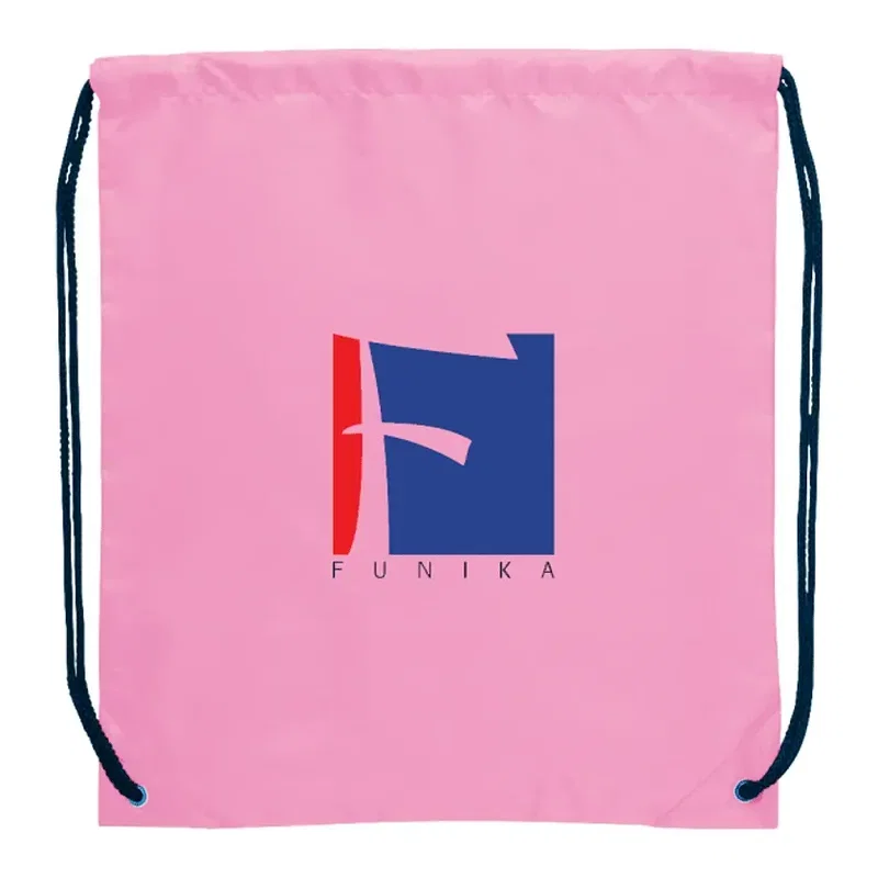 Custom Oriole Drawstring Bag - 210D Polyester — view 43