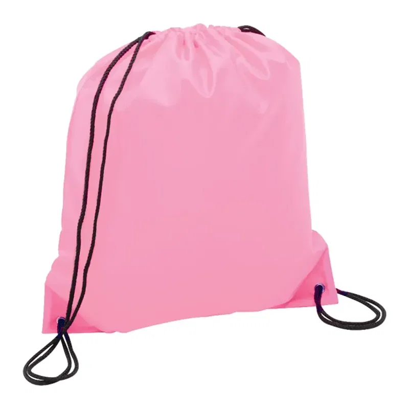 Custom Oriole Drawstring Bag - 210D Polyester — view 45