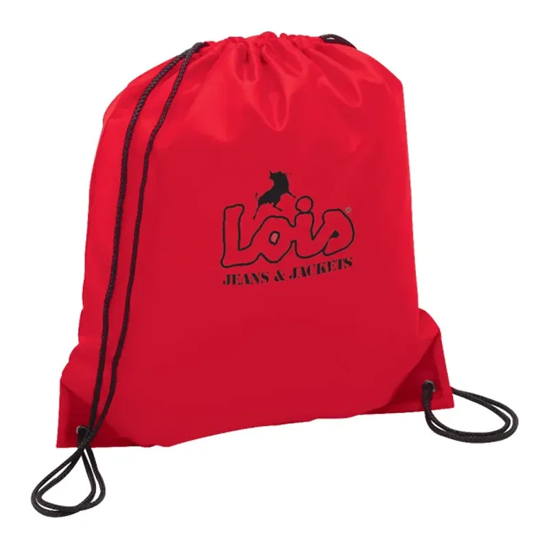 Custom Oriole Drawstring Bag - 210D Polyester — view 51