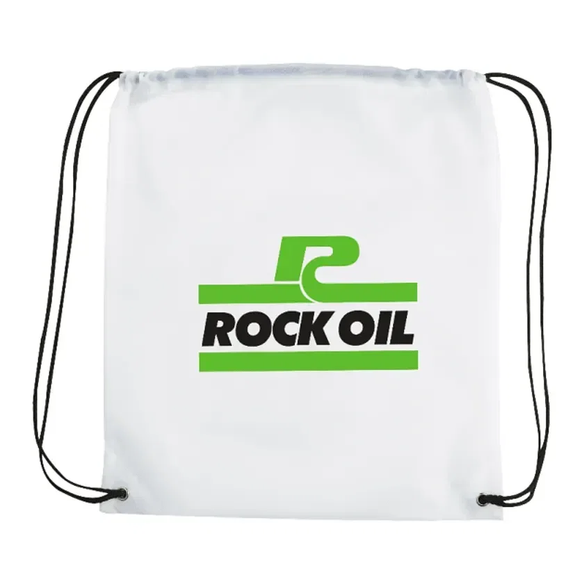 Custom Oriole Drawstring Bag - 210D Polyester — view 54