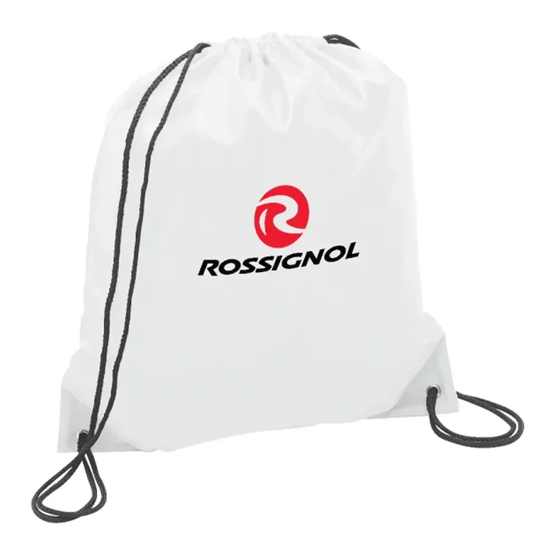 Custom Oriole Drawstring Bag - 210D Polyester — view 56